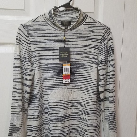 Charter Club luxury CASHMERE sweater. NWT - Picture 4 of 16